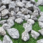 그레이자갈 1톤(1000kg) /조경자갈 정원자갈 해미석 멀칭용